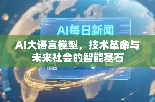 AI大语言模型，技术革命与未来社会的智能基石-第1张图片-星博讯网络科技知识-SEO优化技巧|AI知识科普|互联网行业干货大全