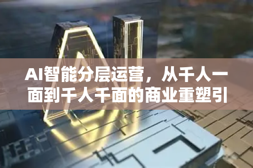 AI智能分层运营，从千人一面到千人千面的商业重塑引擎