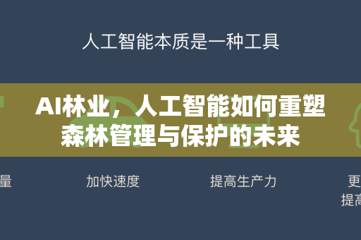 AI林业，人工智能如何重塑森林管理与保护的未来-第1张图片-星博讯网络科技知识-SEO优化技巧|AI知识科普|互联网行业干货大全
