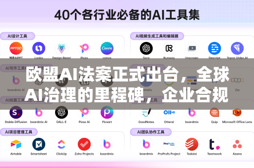 欧盟AI法案正式出台，全球AI治理的里程碑，企业合规与创新的新蓝图-第1张图片-星博讯网络科技知识-SEO优化技巧|AI知识科普|互联网行业干货大全
