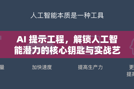 AI 提示工程，解锁人工智能潜力的核心钥匙与实战艺术-第1张图片-星博讯网络科技知识-SEO优化技巧|AI知识科普|互联网行业干货大全
