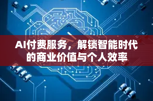 AI付费服务，解锁智能时代的商业价值与个人效率-第1张图片-星博讯网络科技知识-SEO优化技巧|AI知识科普|互联网行业干货大全