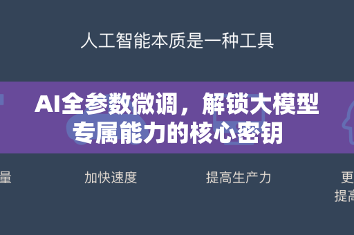 AI全参数微调，解锁大模型专属能力的核心密钥-第1张图片-星博讯网络科技知识-SEO优化技巧|AI知识科普|互联网行业干货大全
