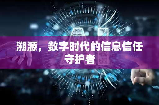 溯源，数字时代的信息信任守护者-第1张图片-星博讯网络科技知识-SEO优化技巧|AI知识科普|互联网行业干货大全
