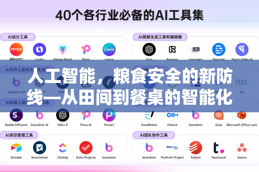 人工智能，粮食安全的新防线—从田间到餐桌的智能化革命-第1张图片-星博讯网络科技知识-SEO优化技巧|AI知识科普|互联网行业干货大全