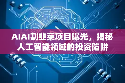 AIAI割韭菜项目曝光，揭秘人工智能领域的投资陷阱-第1张图片-星博讯网络科技知识-SEO优化技巧|AI知识科普|互联网行业干货大全