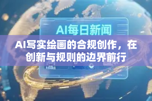 AI写实绘画的合规创作，在创新与规则的边界前行-第1张图片-星博讯网络科技知识-SEO优化技巧|AI知识科普|互联网行业干货大全