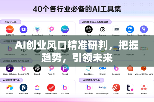 AI创业风口精准研判，把握趋势，引领未来