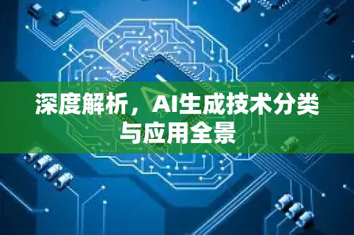 深度解析，AI生成技术分类与应用全景