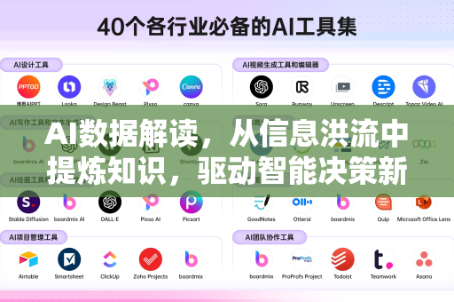 AI数据解读，从信息洪流中提炼知识，驱动智能决策新时代