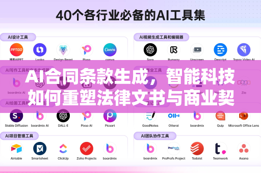 AI合同条款生成，智能科技如何重塑法律文书与商业契约的未来-第1张图片-星博讯网络科技知识-SEO优化技巧|AI知识科普|互联网行业干货大全