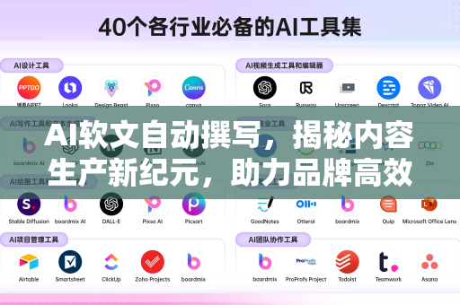 AI软文自动撰写，揭秘内容生产新纪元，助力品牌高效传播