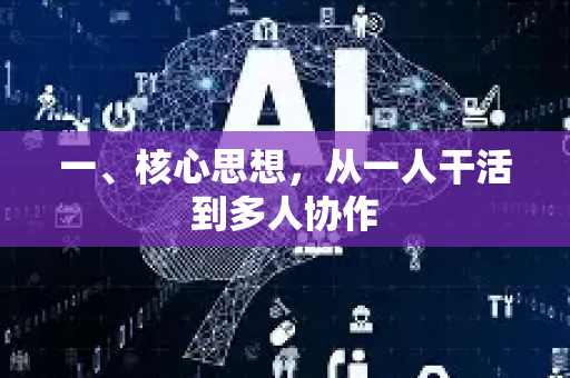 一、核心思想，从一人干活到多人协作-第1张图片-星博讯网络科技知识-SEO优化技巧|AI知识科普|互联网行业干货大全