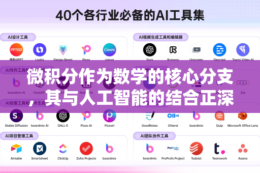 微积分作为数学的核心分支，其与人工智能的结合正深刻推动科学研究、工程优化和自动化决策等领域的发展。以下是微积分在AI中的主要应用方向及典型场景-第1张图片-星博讯网络科技知识-SEO优化技巧|AI知识科普|互联网行业干货大全
