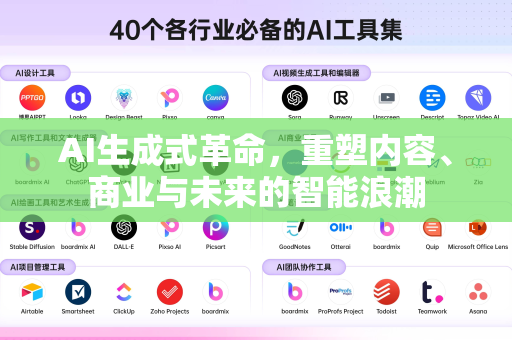 AI生成式革命，重塑内容、商业与未来的智能浪潮-第1张图片-星博讯网络科技知识-SEO优化技巧|AI知识科普|互联网行业干货大全