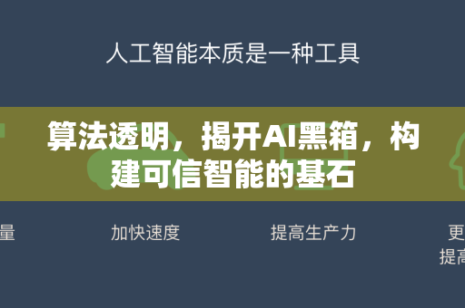 算法透明，揭开AI黑箱，构建可信智能的基石-第1张图片-星博讯网络科技知识-SEO优化技巧|AI知识科普|互联网行业干货大全