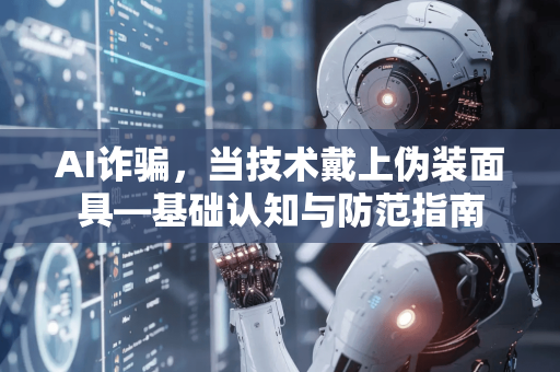 AI诈骗，当技术戴上伪装面具—基础认知与防范指南-第1张图片-星博讯网络科技知识-SEO优化技巧|AI知识科普|互联网行业干货大全