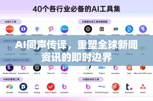 AI同声传译，重塑全球新闻资讯的即时边界-第1张图片-星博讯网络科技知识-SEO优化技巧|AI知识科普|互联网行业干货大全