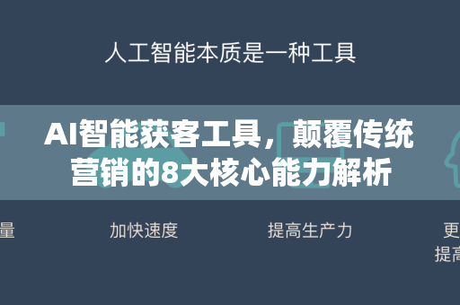 AI智能获客工具，颠覆传统营销的8大核心能力解析-第1张图片-星博讯网络科技知识-SEO优化技巧|AI知识科普|互联网行业干货大全