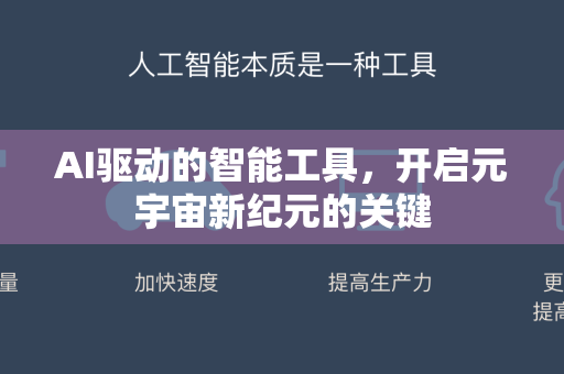 AI驱动的智能工具，开启元宇宙新纪元的关键-第1张图片-星博讯网络科技知识-SEO优化技巧|AI知识科普|互联网行业干货大全