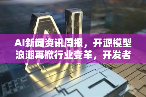 AI新闻资讯周报，开源模型浪潮再掀行业变革，开发者生态持续升温-第1张图片-星博讯网络科技知识-SEO优化技巧|AI知识科普|互联网行业干货大全