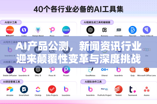 AI产品公测，新闻资讯行业迎来颠覆性变革与深度挑战
