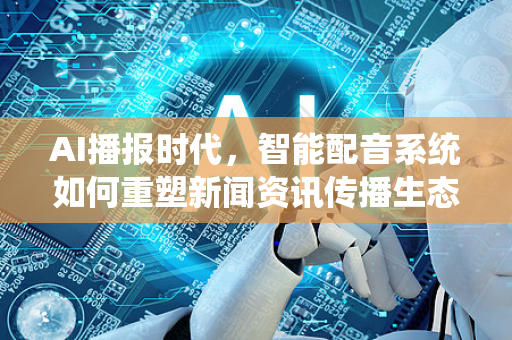 AI播报时代，智能配音系统如何重塑新闻资讯传播生态