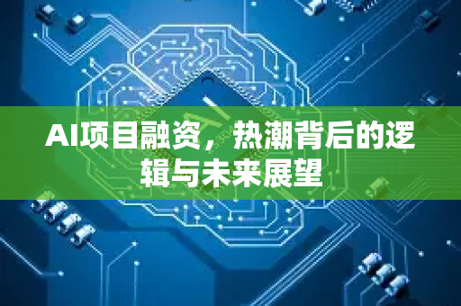 AI项目融资，热潮背后的逻辑与未来展望-第1张图片-星博讯网络科技知识-SEO优化技巧|AI知识科普|互联网行业干货大全