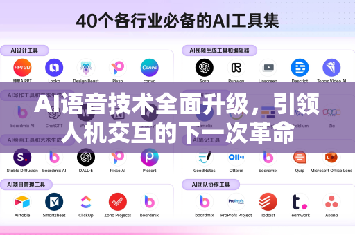 AI语音技术全面升级，引领人机交互的下一次革命-第1张图片-星博讯网络科技知识-SEO优化技巧|AI知识科普|互联网行业干货大全