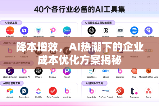 降本增效,AI热潮下的企业成本优化方案揭秘-第1张图片-星博讯网络科技知识-SEO优化技巧|AI知识科普|互联网行业干货大全 降本增效,AI热潮下的企业成本优化方案揭秘-第1张图片-星博讯网络科技知识-SEO优化技巧|AI知识科普|互联网行业干货大全