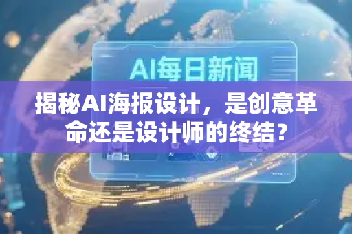 揭秘AI海报设计，是创意革命还是设计师的终结？