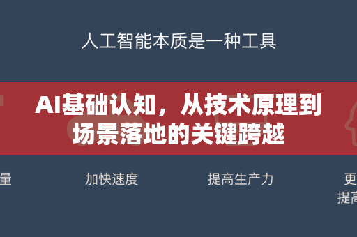 AI基础认知，从技术原理到场景落地的关键跨越-第1张图片-星博讯网络科技知识-SEO优化技巧|AI知识科普|互联网行业干货大全