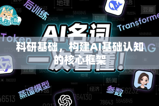 科研基础，构建AI基础认知的核心框架-第1张图片-星博讯网络科技知识-SEO优化技巧|AI知识科普|互联网行业干货大全