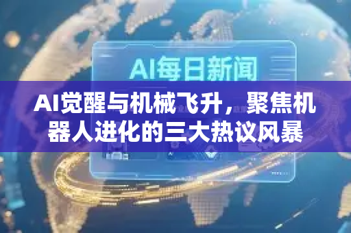 AI觉醒与机械飞升，聚焦机器人进化的三大热议风暴-第1张图片-星博讯网络科技知识-SEO优化技巧|AI知识科普|互联网行业干货大全