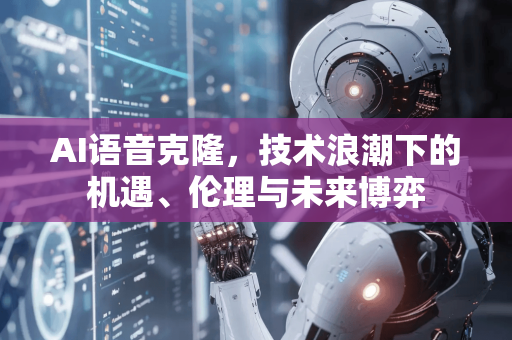 AI语音克隆，技术浪潮下的机遇、伦理与未来博弈-第1张图片-星博讯网络科技知识-SEO优化技巧|AI知识科普|互联网行业干货大全
