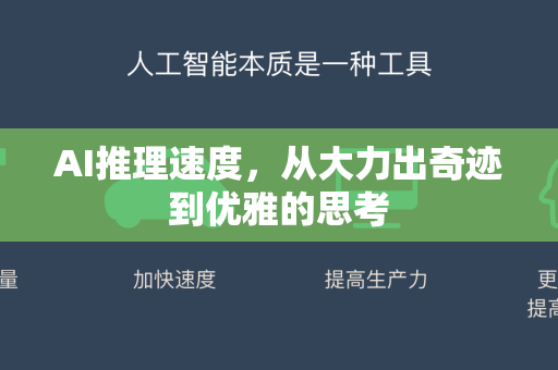 AI推理速度，从大力出奇迹到优雅的思考-第1张图片-星博讯网络科技知识-SEO优化技巧|AI知识科普|互联网行业干货大全