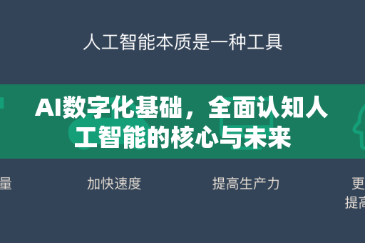 AI数字化基础，全面认知人工智能的核心与未来