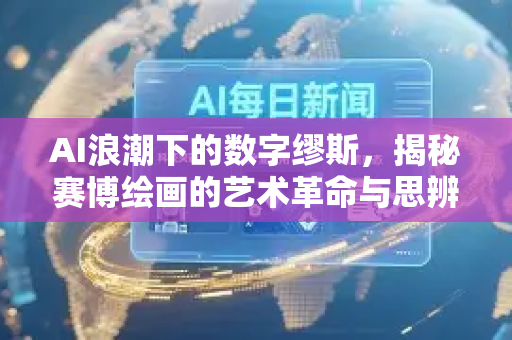 AI浪潮下的数字缪斯，揭秘赛博绘画的艺术革命与思辨-第1张图片-星博讯网络科技知识-SEO优化技巧|AI知识科普|互联网行业干货大全