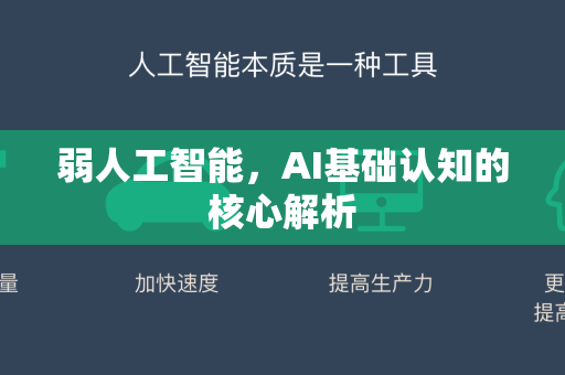弱人工智能，AI基础认知的核心解析