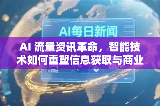 AI 流量资讯革命，智能技术如何重塑信息获取与商业增长新范式-第1张图片-星博讯网络科技知识-SEO优化技巧|AI知识科普|互联网行业干货大全