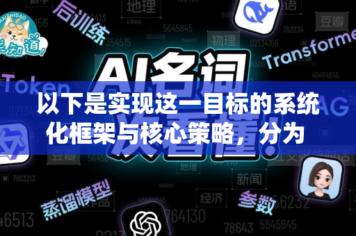 以下是实现这一目标的系统化框架与核心策略,分为 诊断-赋能-实施 三步-第1张图片-星博讯网络科技知识-SEO优化技巧|AI知识科普|互联网行业干货大全 以下是实现这一目标的系统化框架与核心策略,分为 诊断-赋能-实施 三步-第1张图片-星博讯网络科技知识-SEO优化技巧|AI知识科普|互联网行业干货大全