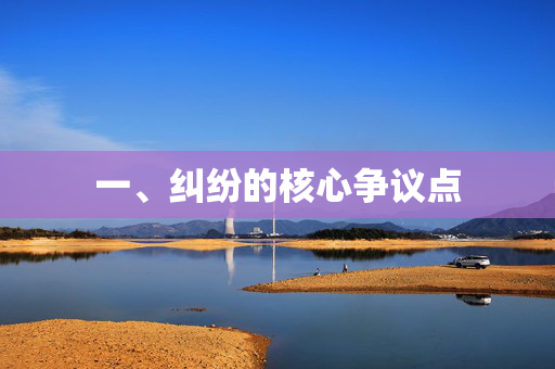 一、纠纷的核心争议点-第1张图片-星博讯网络科技知识-SEO优化技巧|AI知识科普|互联网行业干货大全 一、纠纷的核心争议点-第1张图片-星博讯网络科技知识-SEO优化技巧|AI知识科普|互联网行业干货大全