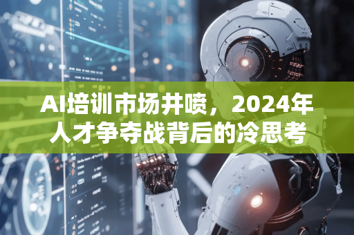 AI培训市场井喷，2024年人才争夺战背后的冷思考-第1张图片-星博讯网络科技知识-SEO优化技巧|AI知识科普|互联网行业干货大全