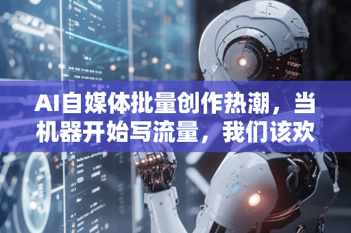 AI自媒体批量创作热潮，当机器开始写流量，我们该欢呼还是警惕？