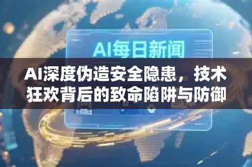 AI深度伪造安全隐患，技术狂欢背后的致命陷阱与防御指南