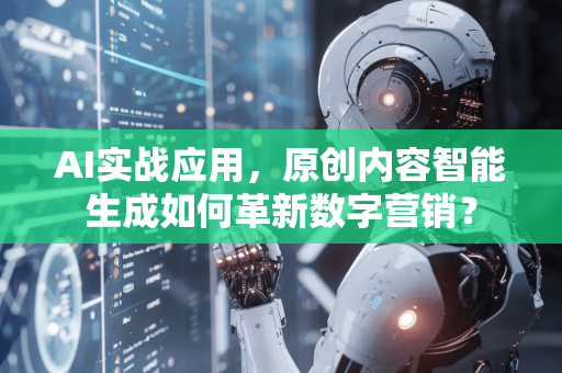 AI实战应用，原创内容智能生成如何革新数字营销？-第1张图片-星博讯网络科技知识-SEO优化技巧|AI知识科普|互联网行业干货大全