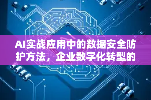AI实战应用中的数据安全防护方法，企业数字化转型的护城河