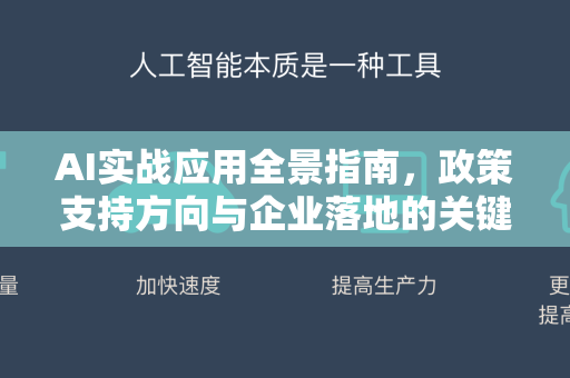 AI实战应用全景指南，政策支持方向与企业落地的关键路径