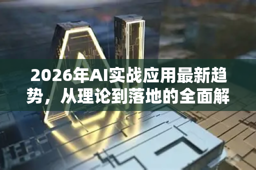 2026年AI实战应用最新趋势，从理论到落地的全面解析