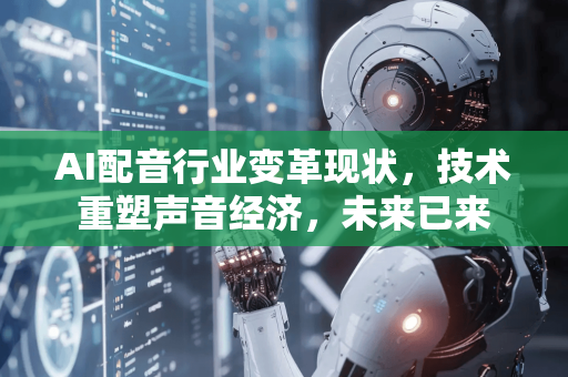 AI配音行业变革现状，技术重塑声音经济，未来已来